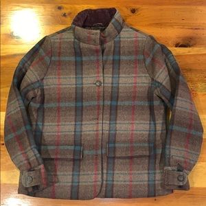 Woolrich Plaid Coat
